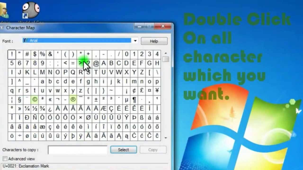 How To Make Registered And Copyright Sign YouTube