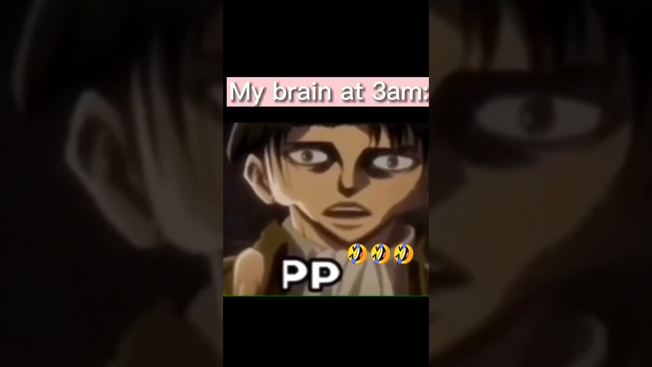 MY BRAIN AT 3AM! ✨️AOT Meme✨️ 