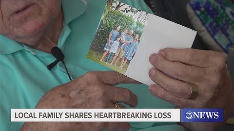 Local family shares heartbreaking loss