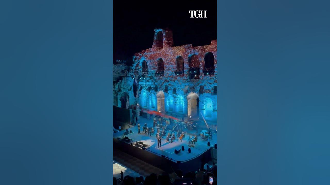 Antonis Remos performs in Athens, Greece