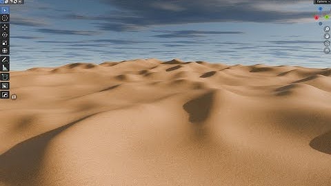 3 Ways to Create a Realistic / Stylized Desert Landscape in Blender | Method 3 Using Heightmaps