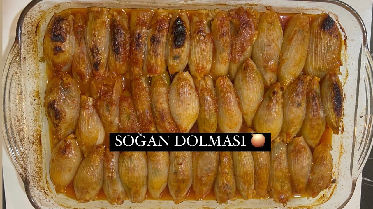 SOĞAN DOLMASI/ 🧅 SOĞAN SARMASI 💯👌🏼 #soğandolması #soğansarması #dolmatarifleri #yemek #yemektarifi