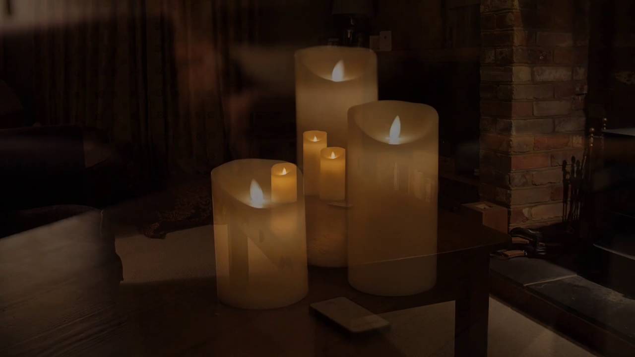 Flame Effect Candles YouTube