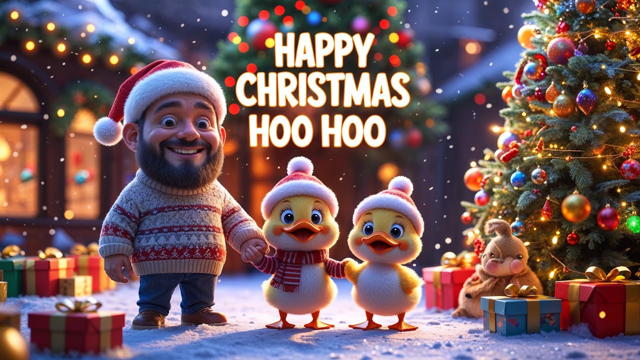 Five Little Ducks|Happy Christmas Hoo Hoo | Best Nursery Rhymes & Kids ...