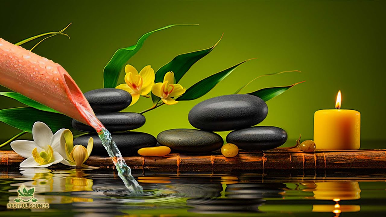 Water Calm Instruments Relaxing Piano Music with Gentle Water Ambience | Sleep Music ...