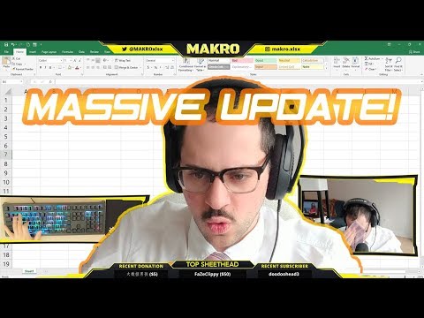 MAKRO | Microsoft Excel Stream Highlights 3/19