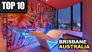 Top 10 Best Hotels in BRISBANE Australia  |  Rooftop Bars & Swimming Pools
