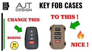🔥 Key Fob BLING AJT Design Key Fob Cases