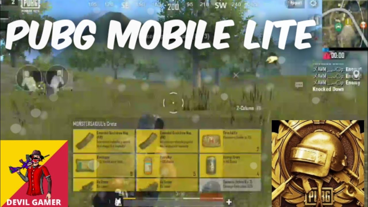 Pubg mobile lite / Winner Winner Chicken Dinner / Devil Gamer - YouTube