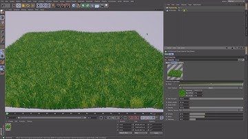Cinema 4D Tutorial - How to Make Realistic Grass Part 1/2