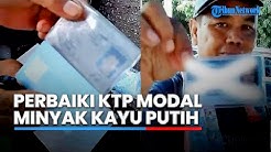 Berbekal Minyak Kayu Putih, Begini Cara Mang Ade Perbaiki KTP Rusak Kliennya hingga Tampak Baru Lagi - Durasi: 5.21. 