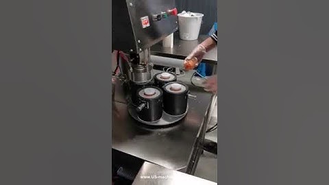 Semi automatic four bottle mold jig vacuum capping machine turntable capper