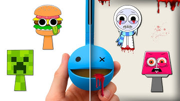 NEW viral Sprunki OCs but recreated in REAL life!