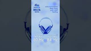 Stereo Binaural DELTA Waves ASMR / Deep Sleep, Pain Relief, Relax, Heal body, Subconscious