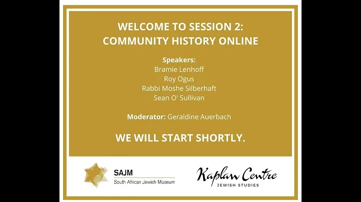 Community History Online (CHOL) Session 2 6 April 2022