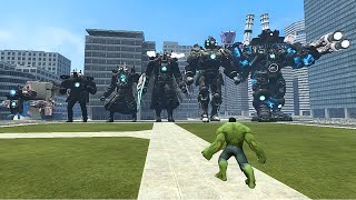 TITAN CAMERAMAN VS HULK - SKIBIDI TOILET In Garry's Mod !