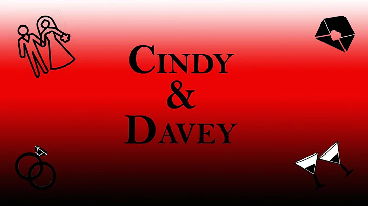 Cindy and Davey: Wedding Milestone Video 07-31-2020
