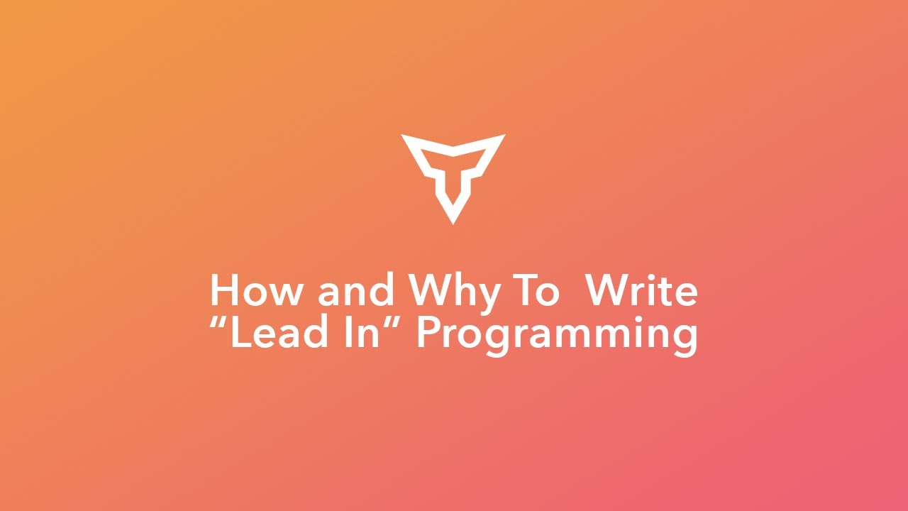 How and Why to Write