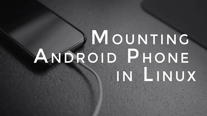 (Solved) Mounting Problem of Android Phone Storage || Linux_Tech || Arch Linux