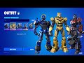 Fortnite All Transformers Skins + Other Transformers Cosmetics Showcase