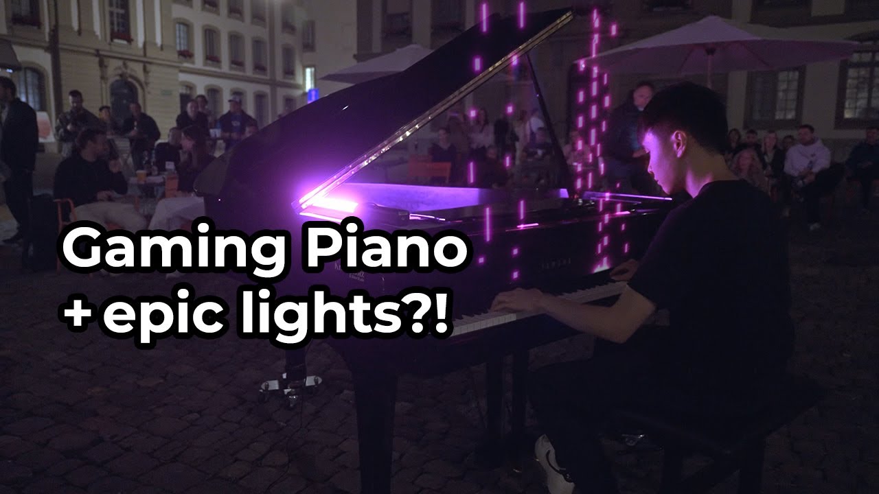 A gaming piano?! Drowning Love: Tokyo Ghoul  (app is "PianoGlow" on Steam)