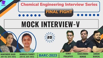 Final Fight | MOCK INTERVIEW- V | CH Interview Series-20 | Shailendra Sir, Sumit Sir & Ankur Sir