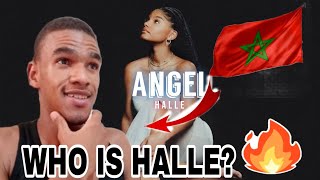 FIRST TIME REACTING TO Halle - Angel (OFFICIAL VIDEO)  | mc Reaction