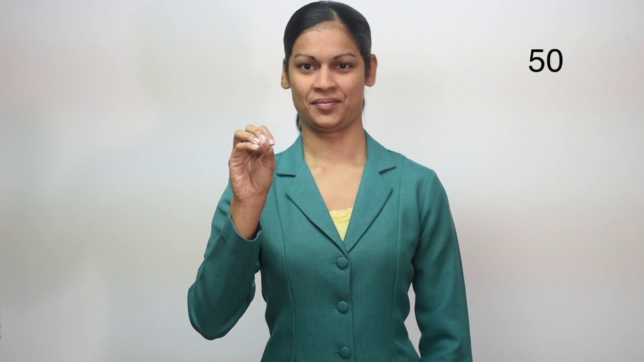 Multiples of 10 Trinidad and Tobago Sign Language Tutorial YouTube