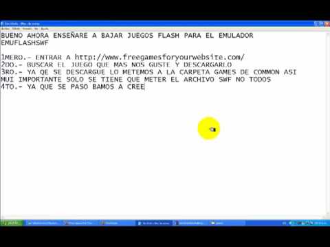 Video: Cómo Jugar Juegos Flash En PSP