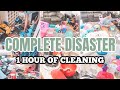 2020 COMPLETE DISASTER CLEANING MARATHON| 1 HOUR CLEAN WITH ME| 2020 ULTIMATE CLEANING MOTIVATION