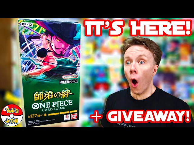 ONE PIECE カードゲーム OP-12 One piece card game op12-001 l silvers rayleigh