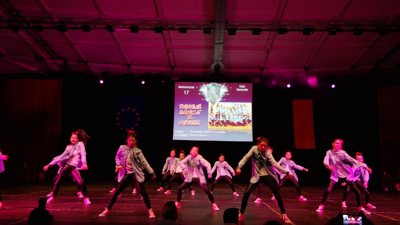 Bust A Move - Dance2Impress 4. Platz Deutsche Meisterschaft Video-Clip Dancing 2015