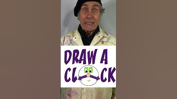 How to draw a clock