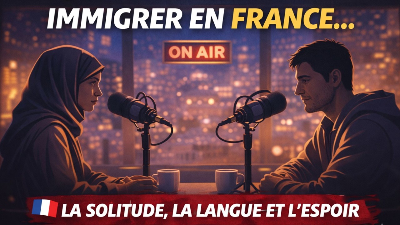 Apprendre le français avec un podcast 🇫🇷🎧 Immigration, solitude et langue | Podcast CGT #2