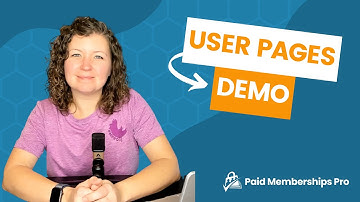 User Pages: Paid Memberships Pro Add On Demo
