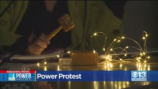 Power Protest In Nevada City