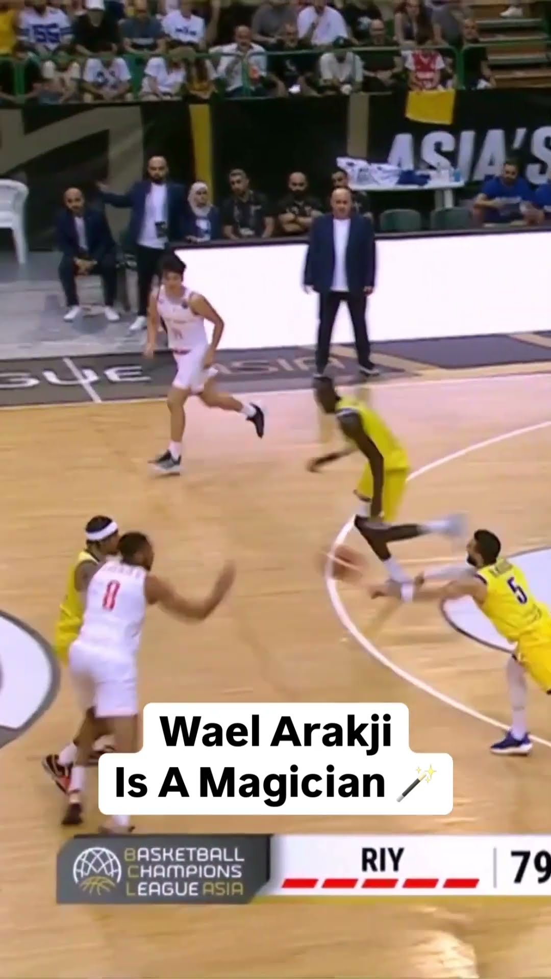 Wael Arakji is magic on the court ✨