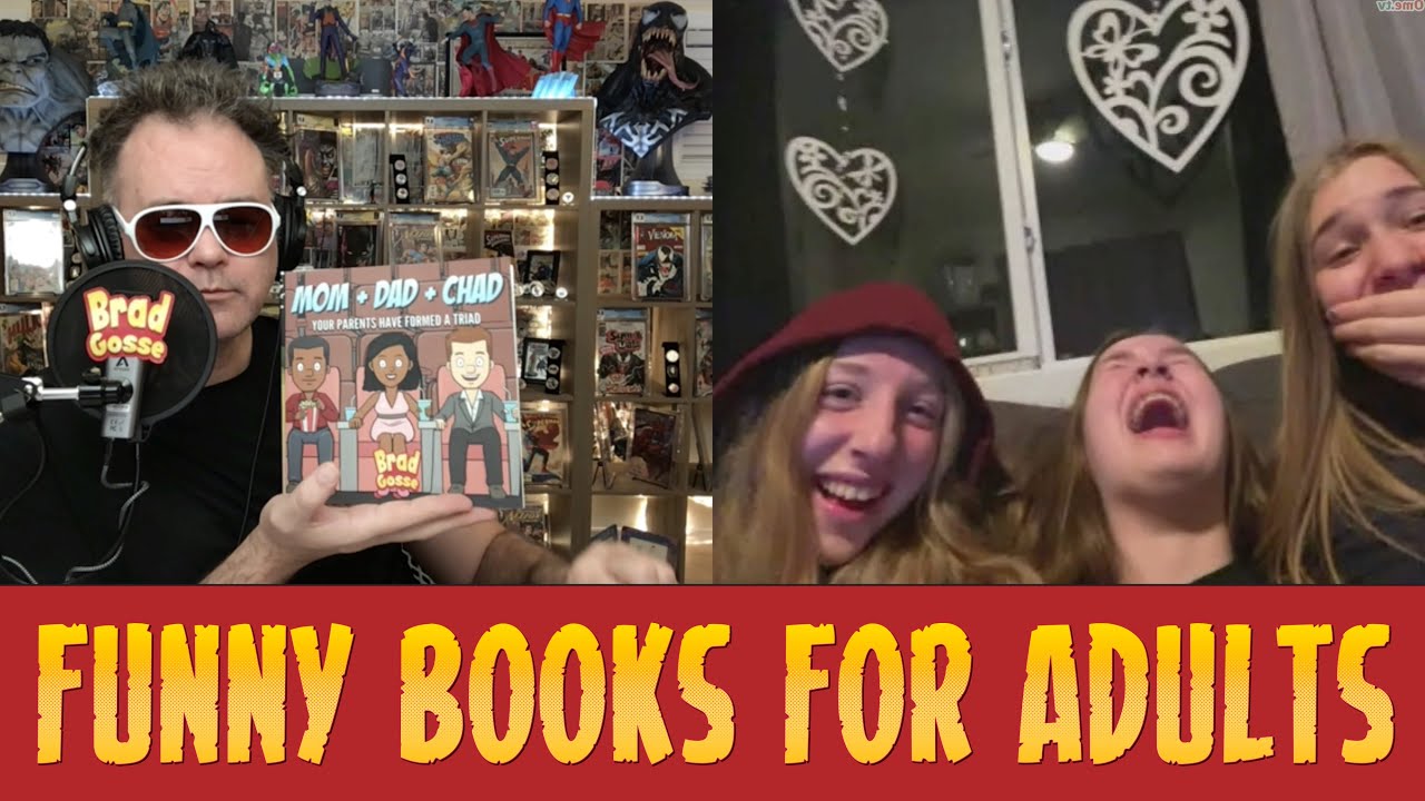 Funny Books For Adults: Dark Comedy Reactions with Brad Gosse