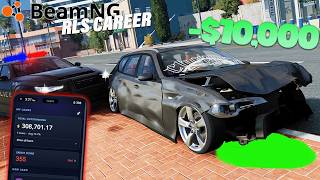 I LOST ALL MY MONEY... AND WRECKED MY CAR (Beam Career Ep. 3)