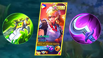 WHEN TOP 1 GLOBAL FREYA ABUSING THIS HIGH DAMAGE BUILD!🔥 | FREYA BEST BUILD 2022 | MUST WATCH | MLBB