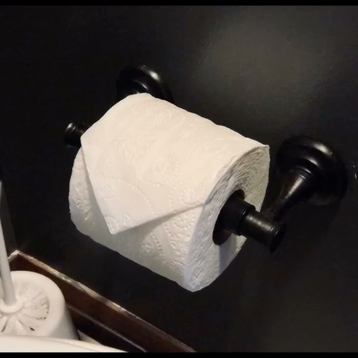 HOSTING TIPS: How To Make Fancy Toilet Paper (Like A Hotel) For Your G