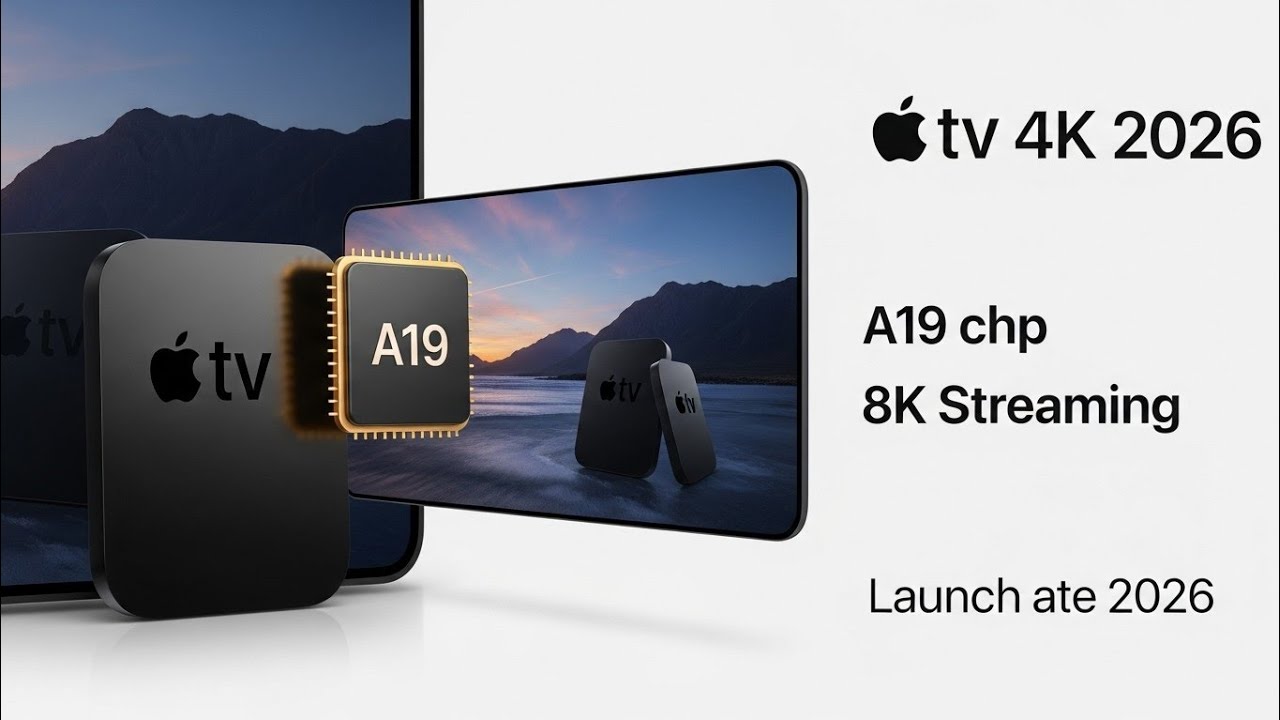 Apple TV 4K 2026 LEAKED: A19 Chip, 8K Streaming & Launch Date Revealed ...
