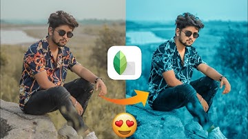 Snapseed Moody Blue Photo Editing|Snapseed background colour Change|snapseed editing Tutorial 2021