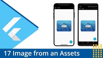 Flutter Tutorial - 17 Image Widget | Importing Image from an Assets
