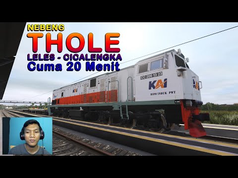 Nebeng Thole Di Belakang | Ternyata Ngeri Juga Lho haha | Trainz Simulator Indonesia