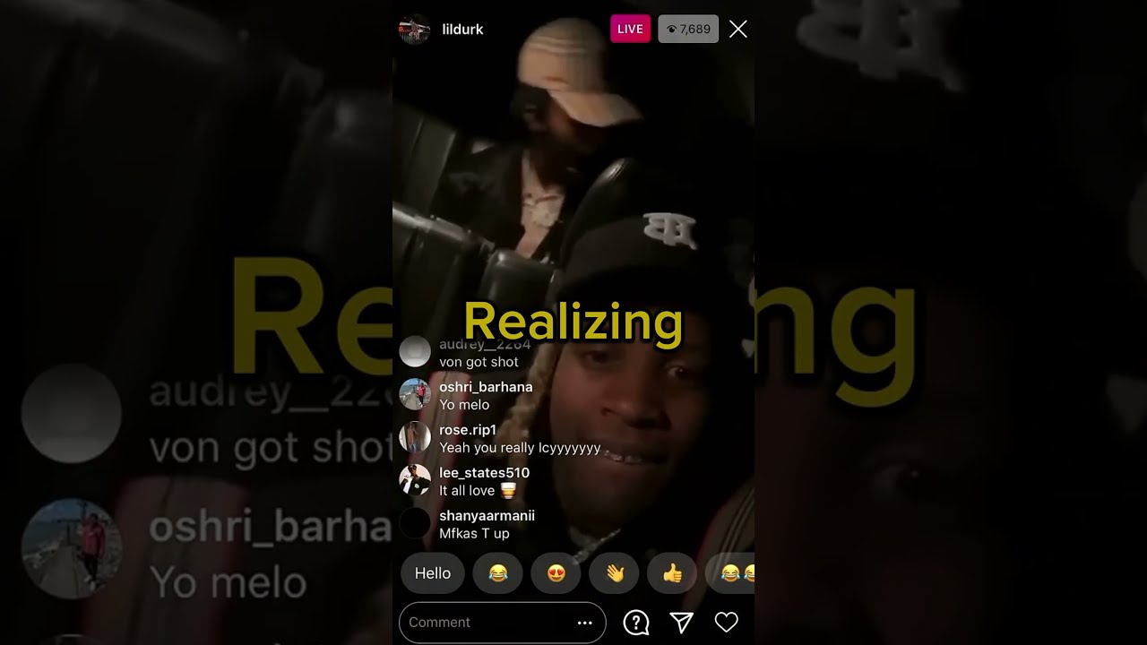 Lil Durk Found Out King Von Got Shot While On IG Live 