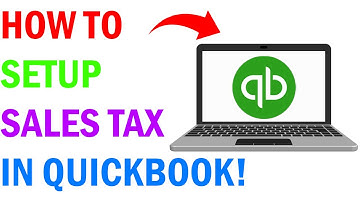 How To Setup Sales Tax In Quickbook!