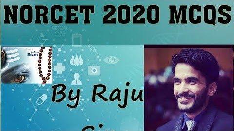 AIIMS #NORCET_ANSWERKEY2020 PAPER MCQS SOLVED BY RAJU SIR #AIIMSDELHI #RAJUSIR #AIIMSPAPER