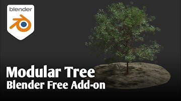 Blender - How to create realistic tree with modular_tree add-on