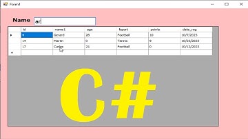 C sharp search data on datagridview using Textbox value by event TextChanged BindingSource in C#